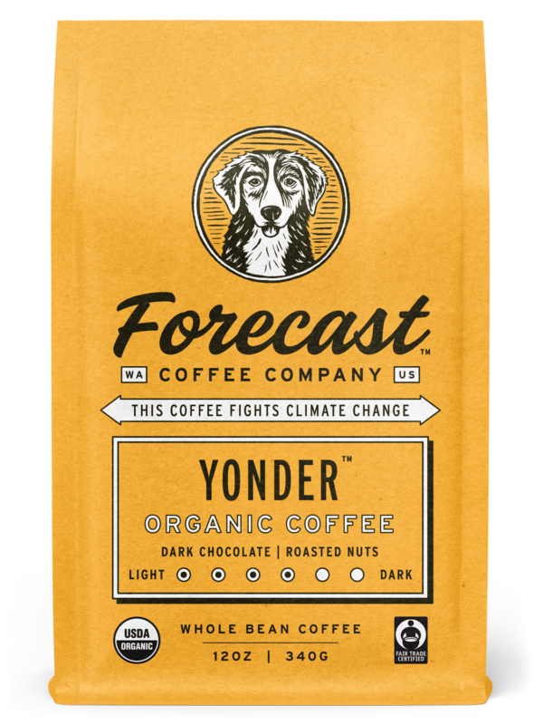 Bag of Yonder coffee