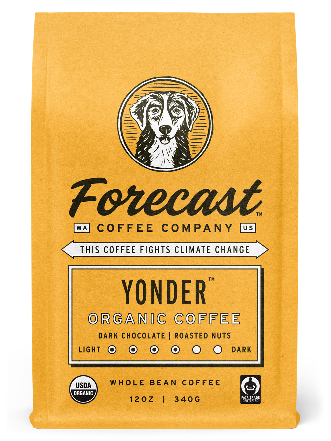 Bag of Yonder coffee